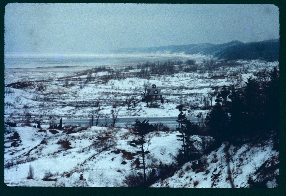 View from Mt. Baldy 1969